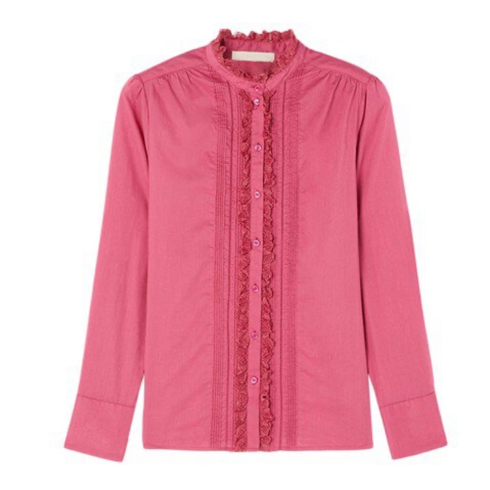 NWT Vanessa Bruno Framboise Remi Blouse, size 34 (comparable to XS)